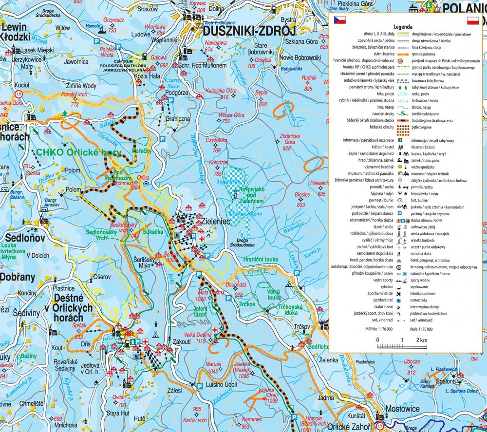 mapa trasy